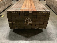Azobe regels 50x100 mm (100x) - afbeelding 4 van  5