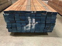 Azobe regels 50x100 mm (100x) - afbeelding 2 van  5