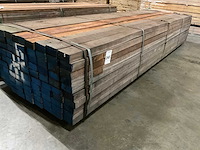 Azobe regels 50x100 mm (100x) - afbeelding 1 van  2