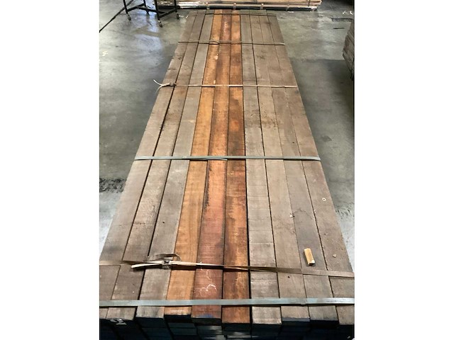 Azobe regels 50x100 mm (100x) - afbeelding 2 van  2