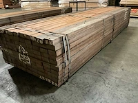 Azobe regels 50x100 mm (100x) - afbeelding 3 van  5