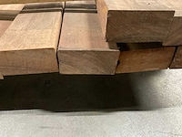 Azobé regels geschaafd 45x90 mm (15x) - afbeelding 6 van  6