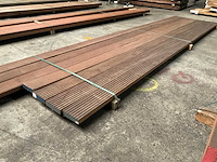 Azobe vlonderdelen 35x140 mm (7x) - afbeelding 3 van  6