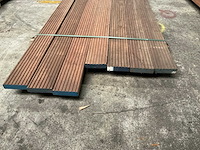 Azobe vlonderdelen 35x140 mm (7x) - afbeelding 4 van  6
