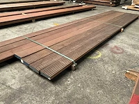 Azobe vlonderdelen 35x140 mm (7x) - afbeelding 3 van  6
