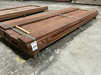 Azobe vlonderdelen 35x190 mm (23x) - afbeelding 1 van  2