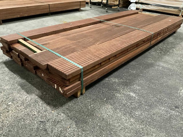 Azobe vlonderdelen 35x190 mm (23x) - afbeelding 3 van  3
