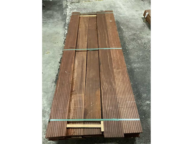 Azobe vlonderdelen 35x190 mm (23x) - afbeelding 2 van  2