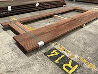 Azobe vlonderdelen 35x190 mm (3x) - afbeelding 1 van  4