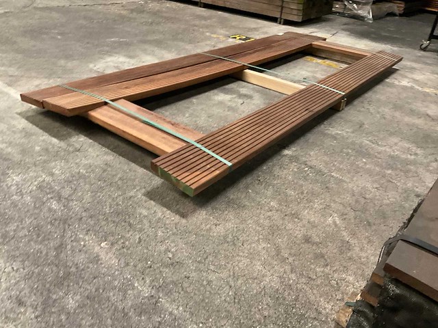 Azobe vlonderdelen 35x190 mm (3x) - afbeelding 2 van  4