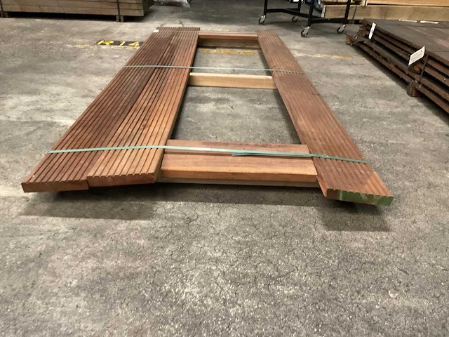 Azobe vlonderdelen 35x190 mm (3x) - afbeelding 3 van  4