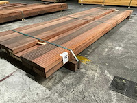 Azobe vlonderdelen 45x140 mm (16x) - afbeelding 1 van  6