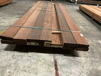 Azobe vlonderdelen 45x140 mm (16x) - afbeelding 2 van  6