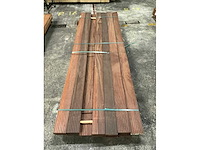 Azobe vlonderdelen 45x140 mm (16x) - afbeelding 5 van  6