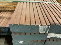 Azobe vlonderdelen 45x140 mm (22x) - afbeelding 3 van  3