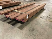 Azobe vlonderdelen 45x140 mm (24x)