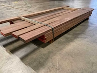 Azobe vlonderdelen 45x140 mm (24x) - afbeelding 3 van  6