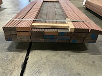 Azobe vlonderdelen 45x140 mm (25x) - afbeelding 4 van  6