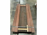 Azobe vlonderdelen 45x140 mm (25x) - afbeelding 5 van  6