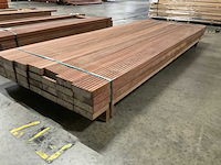 Azobe vlonderdelen 45x140 mm (28x) - afbeelding 2 van  5