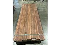 Azobe vlonderdelen 45x140 mm (28x) - afbeelding 4 van  5