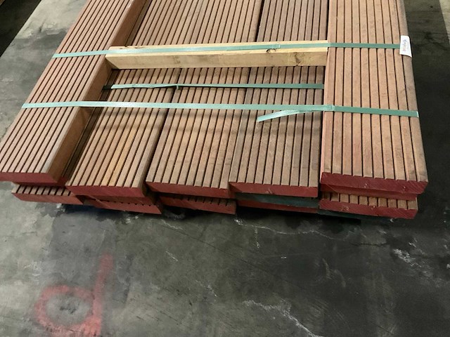 Azobe vlonderdelen 45x190 mm (17x) - afbeelding 2 van  6