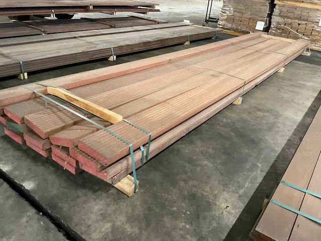 Azobe vlonderdelen 45x190 mm (17x) - afbeelding 3 van  6