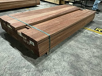 Azobe vlonderplanken 45x140 mm (34x) - afbeelding 3 van  6