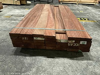 Azobe vlonderplanken 45x140 mm (34x) - afbeelding 4 van  6