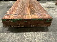 Azobe vlonderplanken 45x140 mm (35x) - afbeelding 2 van  2