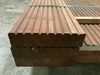 Azobe vlonderplanken 45x190 mm (12x) - afbeelding 4 van  4