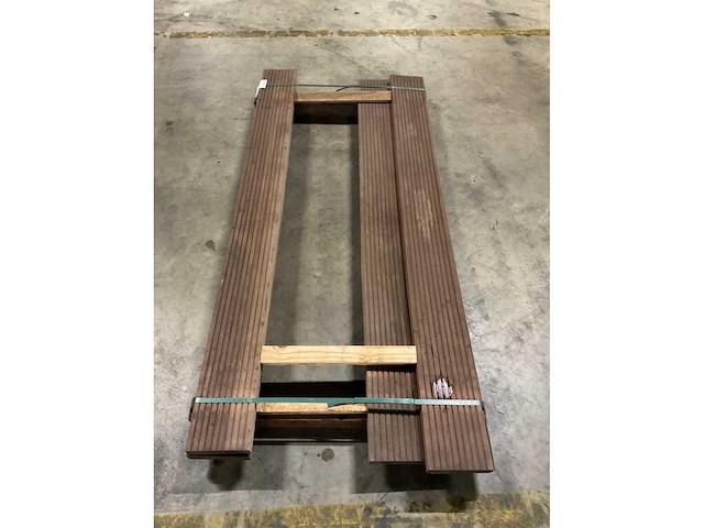 Azobe vlonderplanken 45x190 mm (5x) - afbeelding 3 van  3