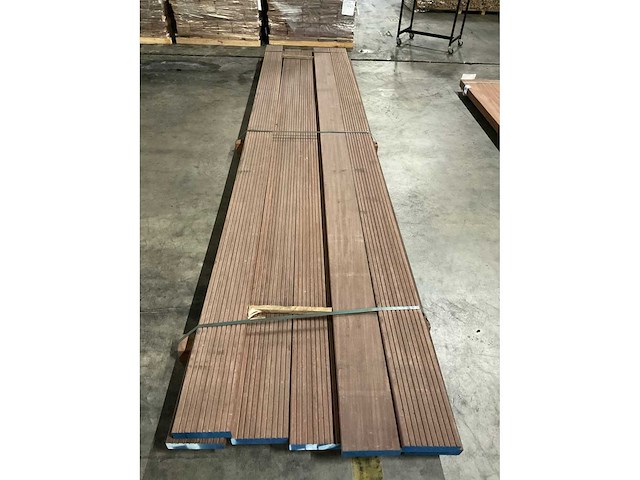 Azobe vlonderplanken 45x190 mm (8x) - afbeelding 5 van  6