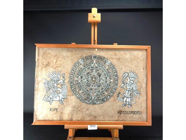 Azteekse voorstelling - afbeelding 1 van  5