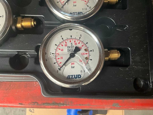 Azud 63mm 1/4” bsp manometer (drukmeter) (30x) - afbeelding 3 van  5
