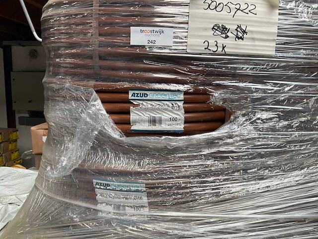 Azud greentec druppelslang 100mtr (24x) - afbeelding 1 van  3