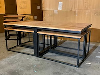 Azuma salontafel set van 5 - afbeelding 2 van  7