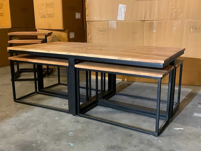 Azuma salontafel set van 5 - afbeelding 2 van  7