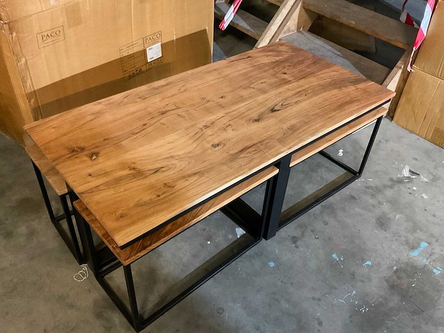Azuma salontafel set van 5 - afbeelding 4 van  7