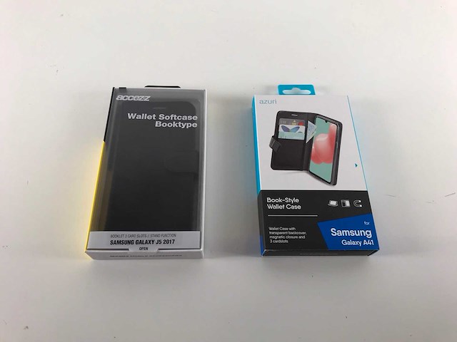 Azuri & accezz mix model cases for samsung - check description (new) (47x) - afbeelding 1 van  5