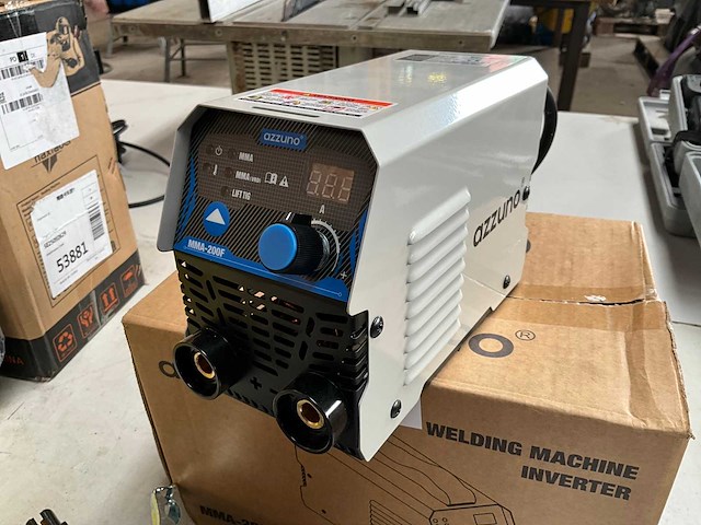 Azzuno mma-200f elektrode lasapparaat - afbeelding 1 van  6