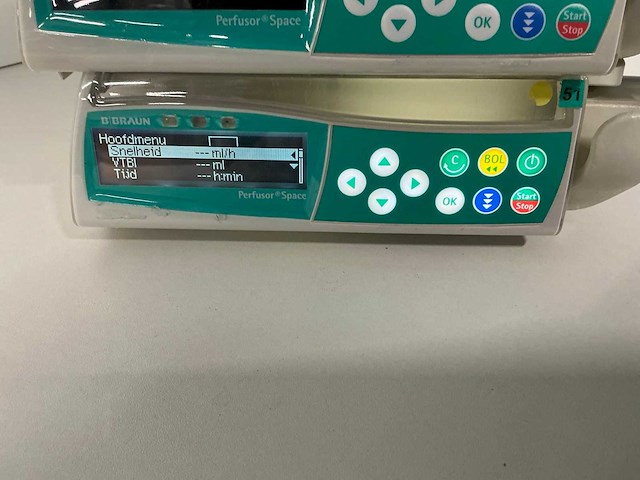B braun - perfusor space - spuitpomp (5x) - afbeelding 2 van  6