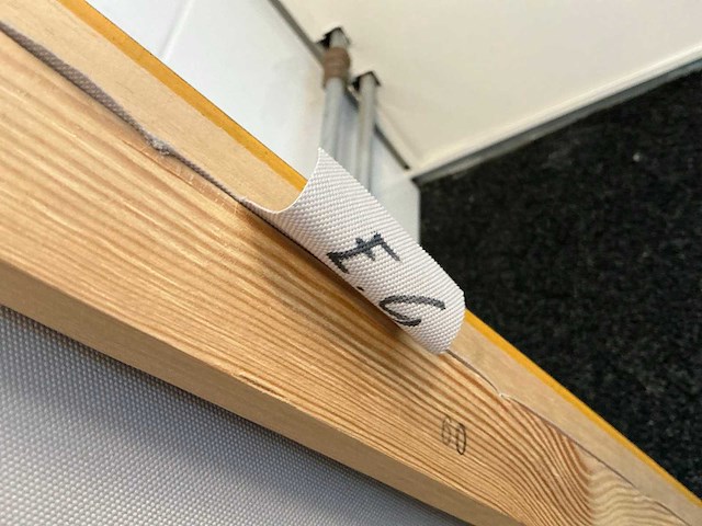 B williams schilderij olieverf op canvas (2x) - afbeelding 7 van  9