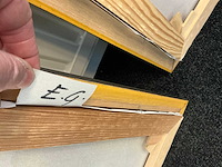 B williams schilderij olieverf op canvas (2x) - afbeelding 9 van  9