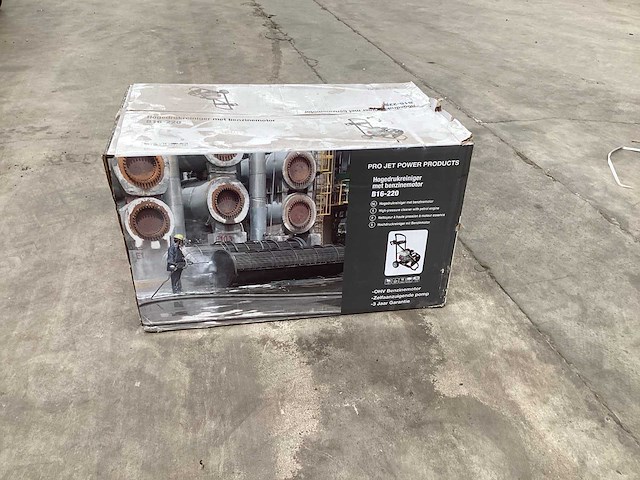 B16-220 hogedrukreiniger met benzinemotor - afbeelding 1 van  5