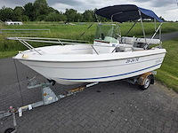 B2 marine - cap ferret - console visboot met 70 pk tohatsu buitenboordmotor met riba trailer - afbeelding 5 van  42
