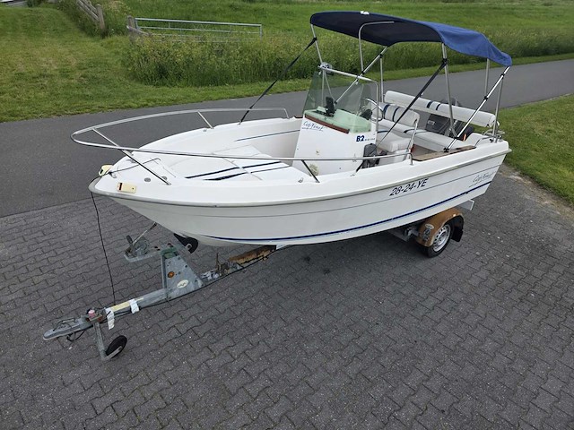 B2 marine - cap ferret - console visboot met 70 pk tohatsu buitenboordmotor met riba trailer - afbeelding 6 van  42