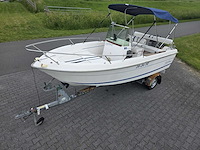 B2 marine - cap ferret - console visboot met 70 pk tohatsu buitenboordmotor met riba trailer - afbeelding 6 van  42
