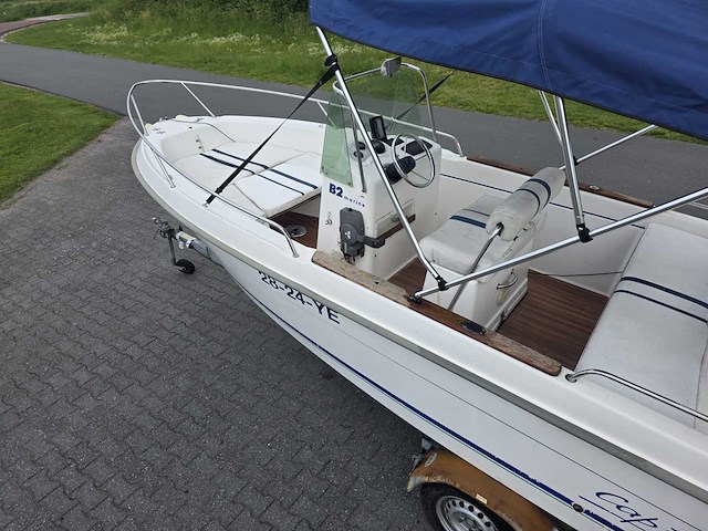 B2 marine - cap ferret - console visboot met 70 pk tohatsu buitenboordmotor met riba trailer - afbeelding 7 van  42