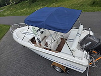 B2 marine - cap ferret - console visboot met 70 pk tohatsu buitenboordmotor met riba trailer - afbeelding 9 van  42